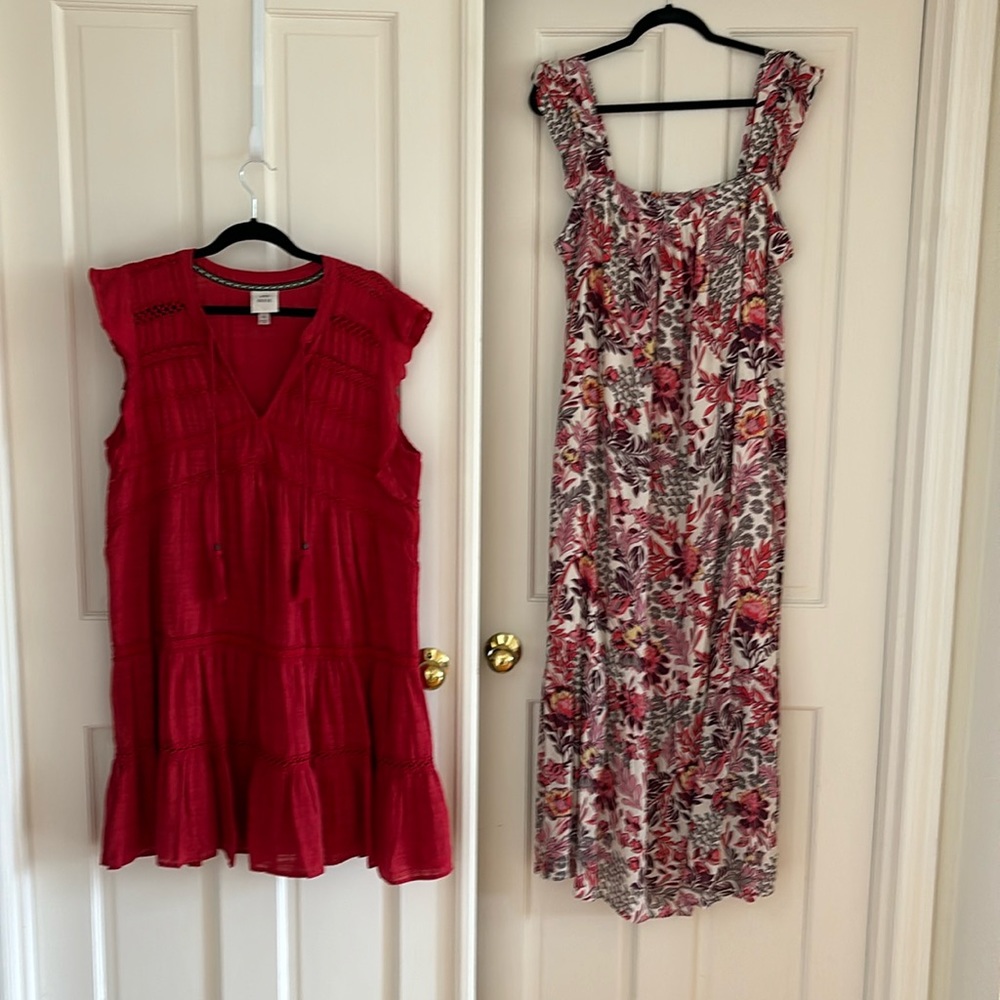 Lot of 2 Knox Rose dresses